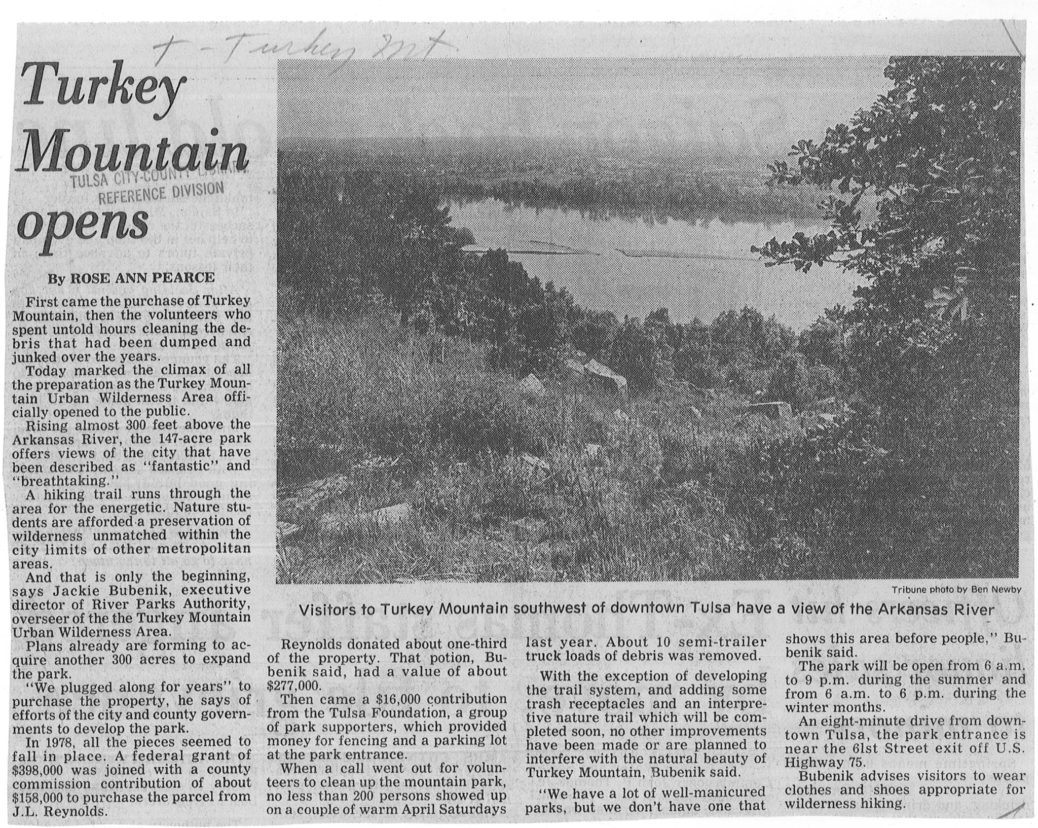 Tulsa Tribune Article May 7, 1980